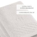 Eden - 4 Serviettes D'Invitées - Blanc