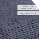 Eden - Set De 2 Serviettes - Bleu Gris