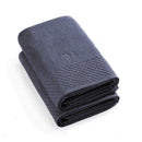 Eden - Set De 2 Draps De Bain - Bleu Gris