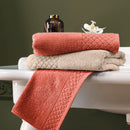 Eden - Serviette D'Invité - Coton Peigné Lt - Taupe