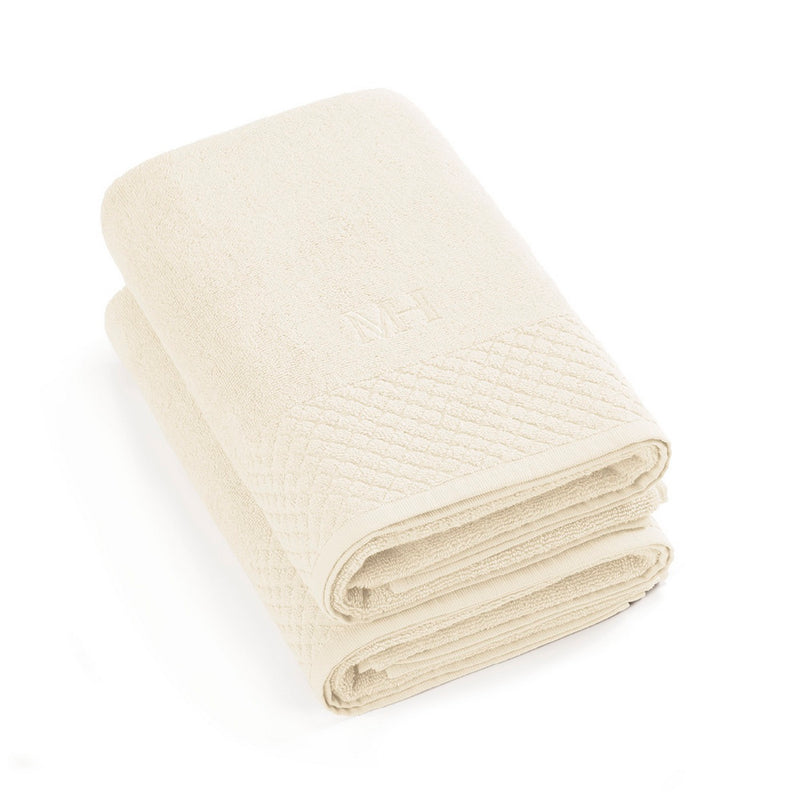 Eden - Drap De Bain - Coton Peigné Lt - Ivoire