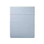 Dauphine - Drap Plat - Coton Percale - Bleu Clair