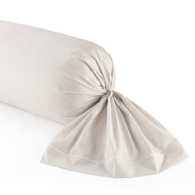 Dauphine - Taie De Traversin - Coton Percale - Taupe