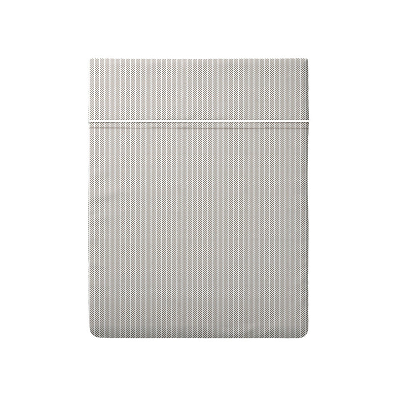 Dauphine - Drap Plat - Coton Percale - Taupe