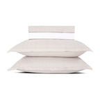 Dauphine - Ensemble De Draps - Coton Percale - Taupe