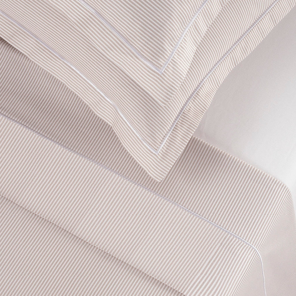 Dauphine - Ensemble De Draps - Coton Percale - Taupe