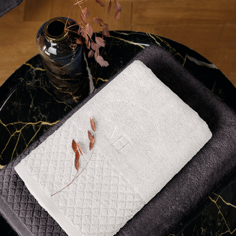 Eden - Set De 2 Serviettes - Blanc