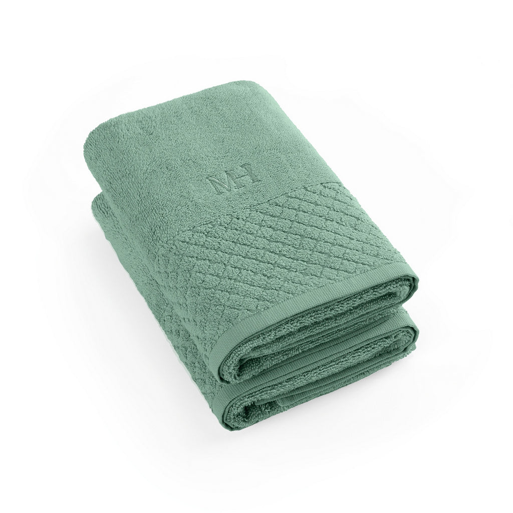 Eden - Set De 2 Serviettes - Vert Bouteille
