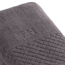 Eden - Serviette - Coton Peigné Lt - Gris Foncé
