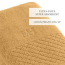 Eden - Set De 2 Serviettes - Jaune Moutarde