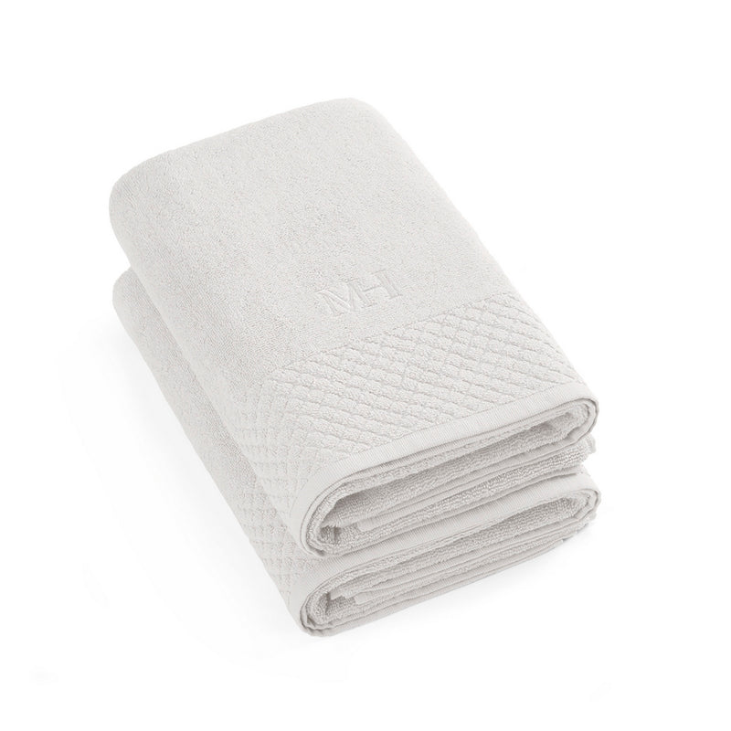 Eden - Drap De Bain - Coton Peigné Lt - Blanc