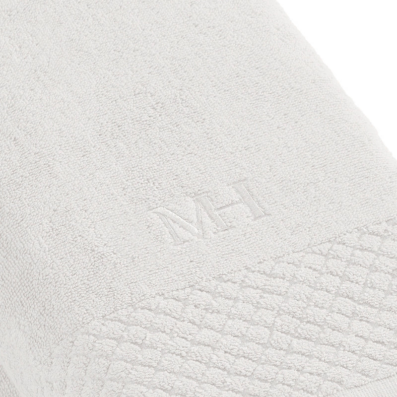 Eden - Drap De Bain - Coton Peigné Lt - Blanc