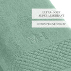 Eden - Set De 2 Draps De Bain - Vert Bouteille