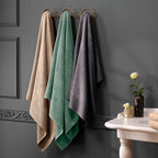 Eden - Set De 2 Draps De Bain - Vert Bouteille