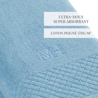 Eden - Set De 2 Draps De Bain - Bleu Ciel