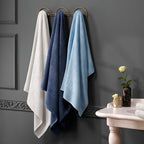 Eden - Set De 2 Draps De Bain - Bleu Ciel