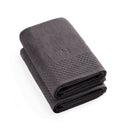 Eden - Set De 2 Draps De Bain - Gris Foncé