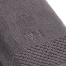 Eden - Set De 2 Draps De Bain - Gris Foncé