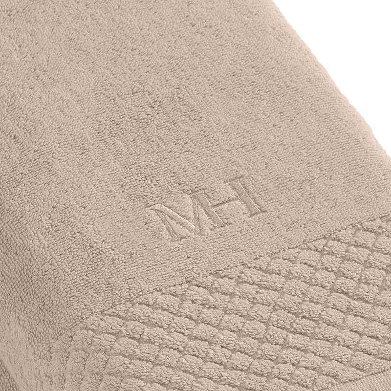 Eden - Drap De Bain - Coton Peigné Lt - Taupe