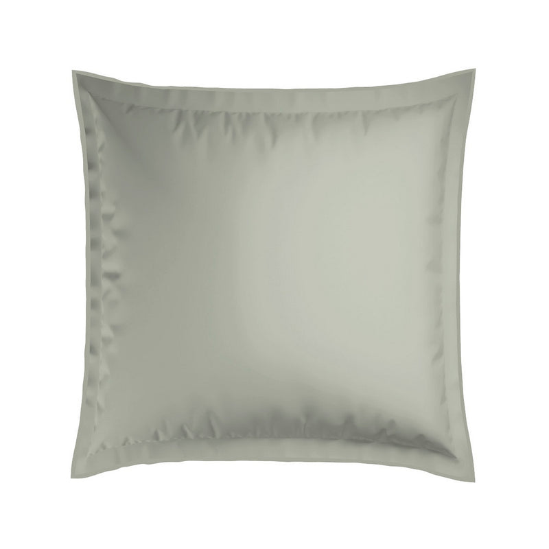 Jardin Orné - Taie D'Oreiller - Satin De Coton - Vert Tilleul