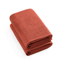 Eden - Drap De Bain - Coton Peigné Lt - Terracotta