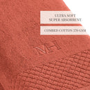 Eden - Drap De Bain - Coton Peigné Lt - Terracotta