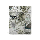 Jardin Orné - Drap Plat - Satin De Coton - Vert Tilleul