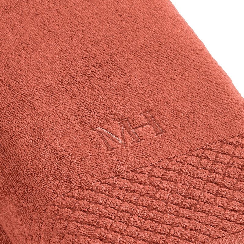 Eden - Set De 2 Draps De Bain - Terracotta