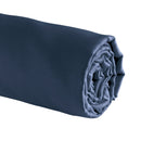 Amélia - Drap-Housse - Satin De Coton - Bleu 04