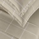 Amélia - Taie D'Oreiller - Satin De Coton - Taupe