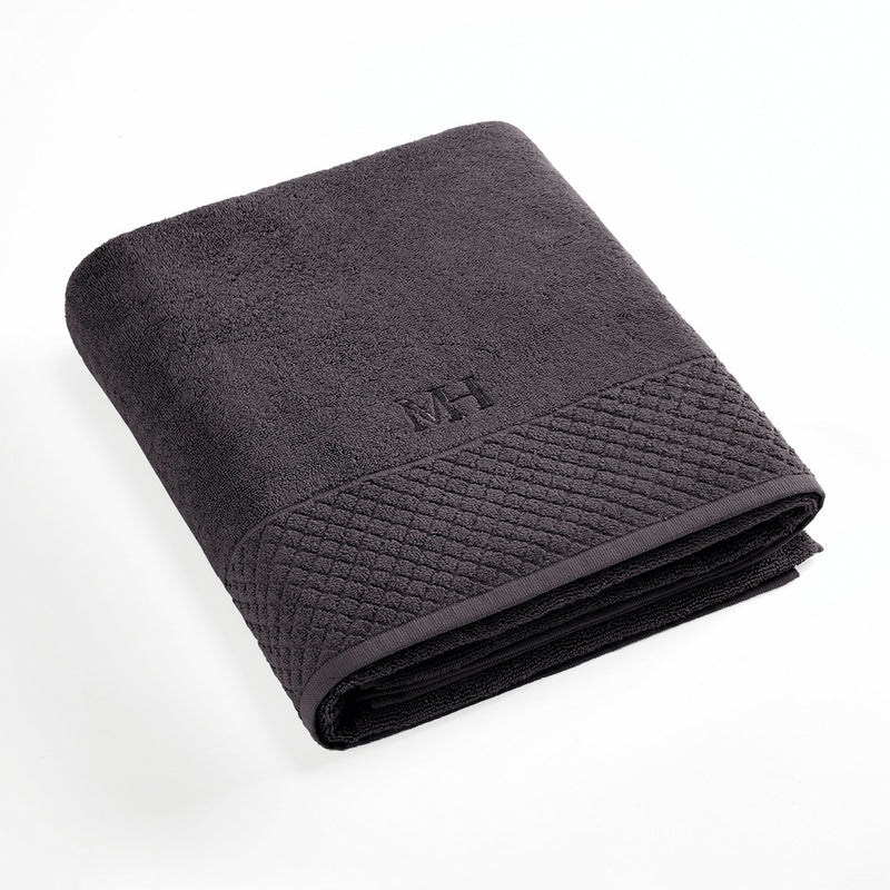 Eden - Maxi Drap De Bain - Gris Foncé