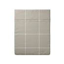 Amélia - Drap Plat - Satin De Coton - Taupe