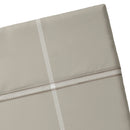 Amélia - Drap Plat - Satin De Coton - Taupe