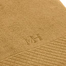 Eden - Drap De Bain - Coton Peigné Lt - Jaune Moutarde
