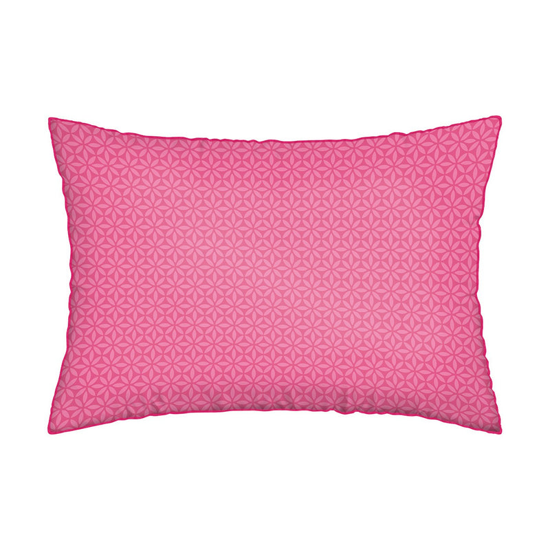 Eclat Nocturne - Taie D'Oreiller - Satin De Coton - Rose