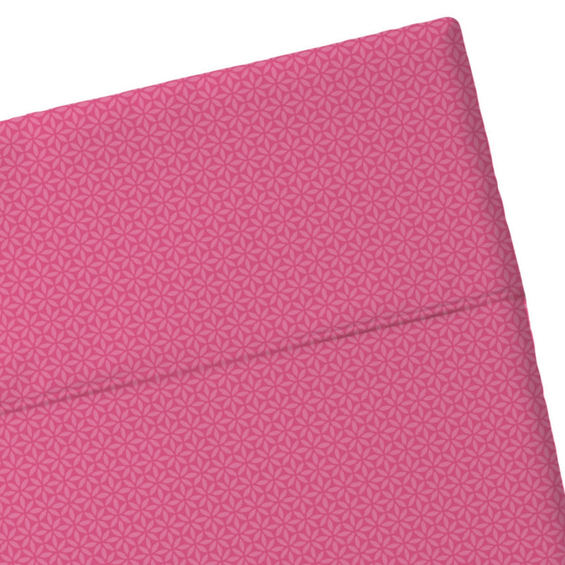 Eclat Nocturne - Drap Plat - Satin De Coton - Rose