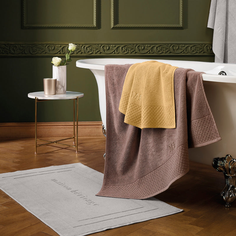 Eden - Maxi Drap De Bain - Jaune Moutarde