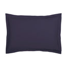 Uni - Taie D'Oreiller - Satin De Coton - Bleu 04