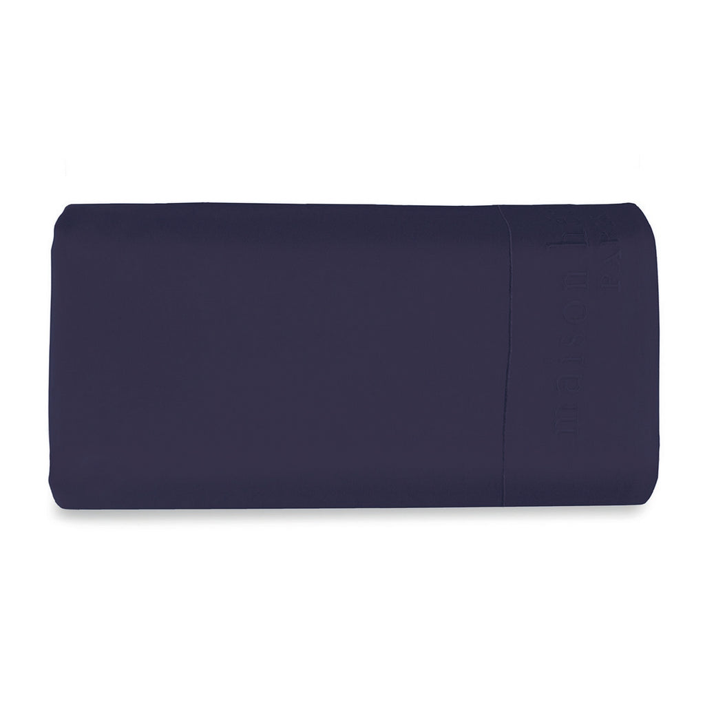Uni - Drap Plat - Satin De Coton - Bleu 04