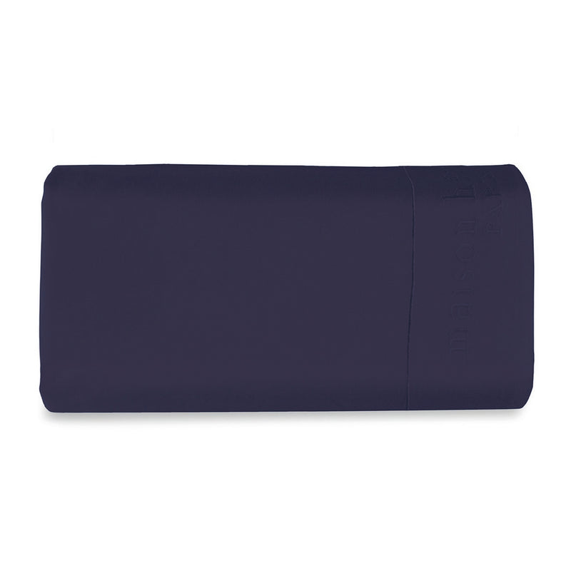 Uni - Drap Plat - Satin De Coton - Bleu 04