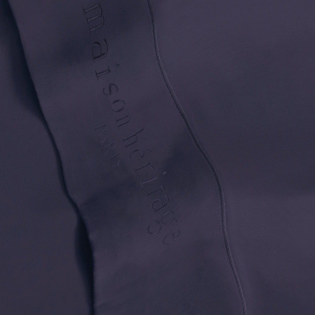 Uni - Drap Plat - Satin De Coton - Bleu 04