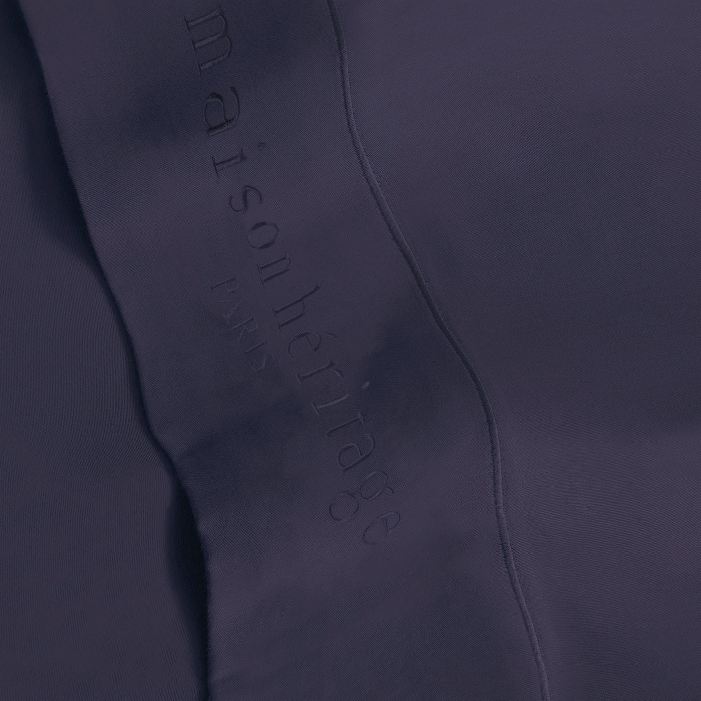 Uni - Drap Plat - Satin De Coton - Bleu 04