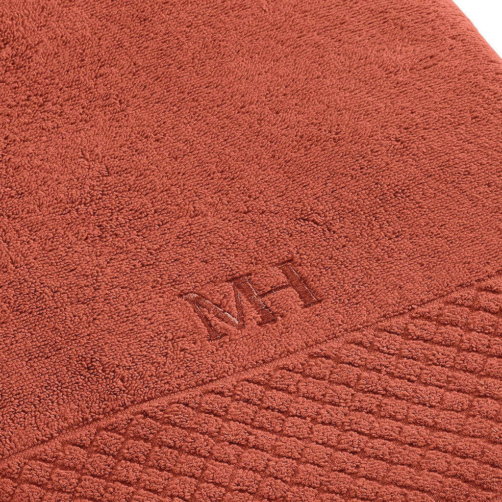 Eden - Maxi Drap De Bain - Terracotta