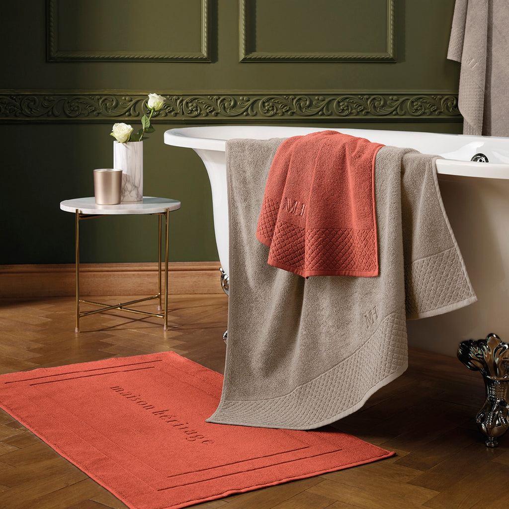 Eden - Maxi Drap De Bain - Terracotta
