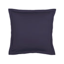 Uni - Taie D'Oreiller - Satin De Coton - Bleu 04
