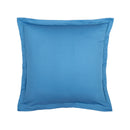Uni - Taie D'Oreiller - Satin De Coton - Bleu 05