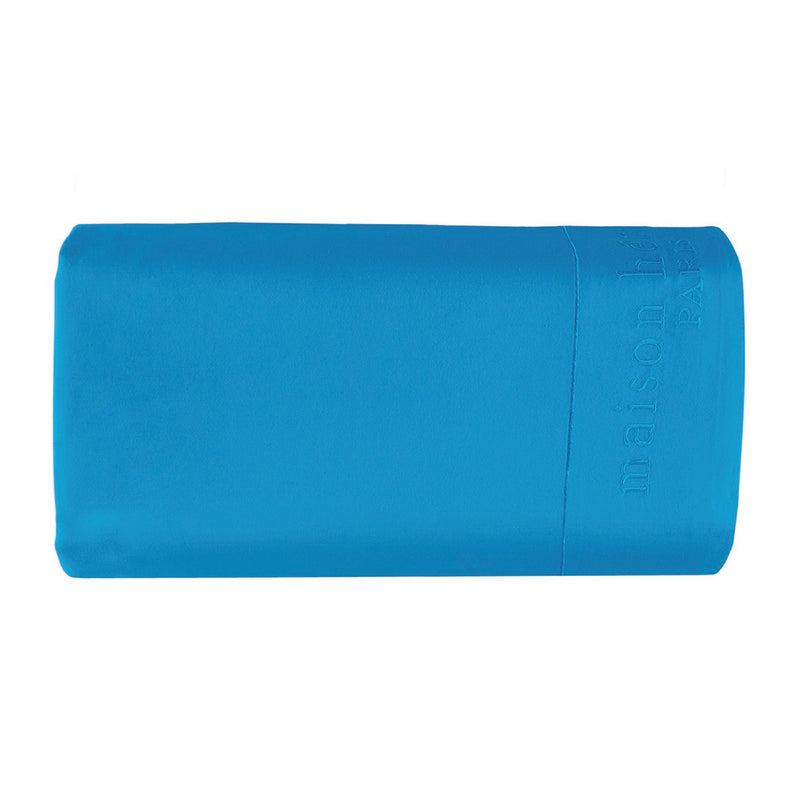 Uni - Drap Plat - Satin De Coton - Bleu 05