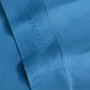Uni - Drap Plat - Satin De Coton - Bleu 05