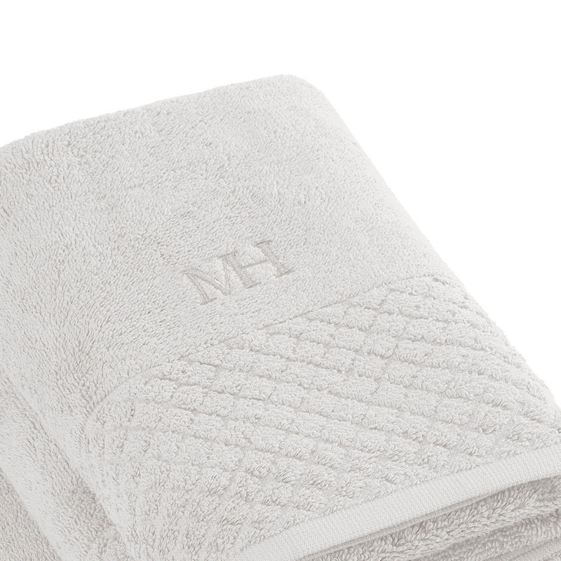 Eden - Set De 2 Serviettes + 2 Draps De Bain - Blanc