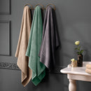Eden - Set De 2 Serviettes + 2 Draps De Bain - Vert Bouteille